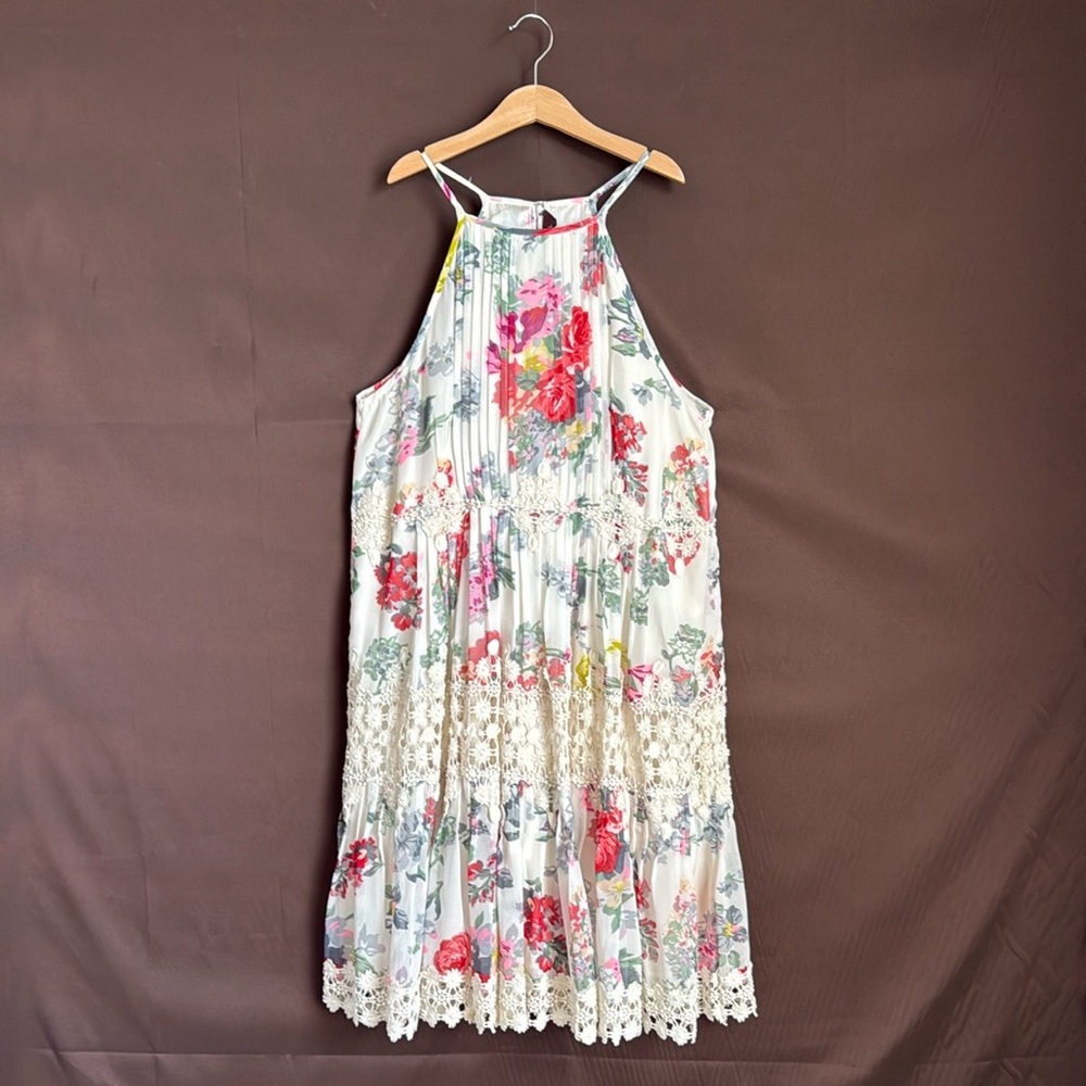 Ranna Gill Floral Halter Dress